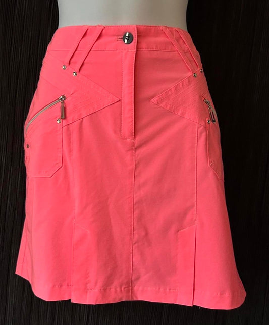 Vintage Y2K Neon Pink Punk Skirt