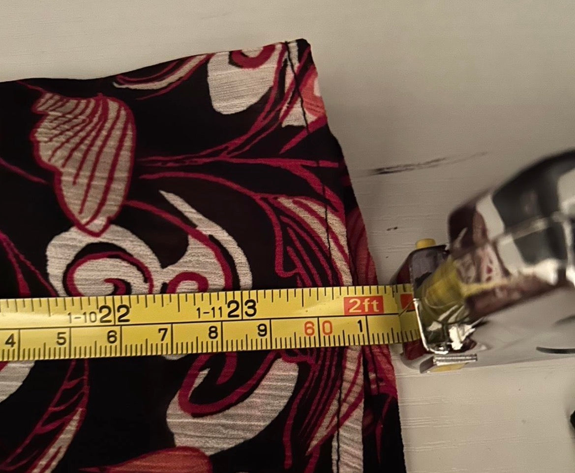 Y2K Repaired Whimsical Patterned Skirt