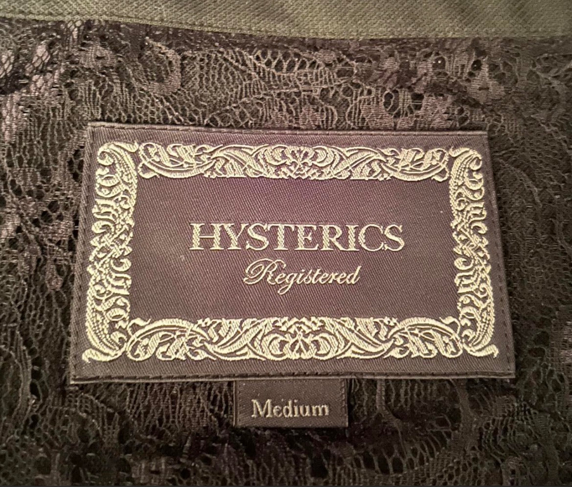 Hysteric Glamour Goth Japanese Inner Lace Jacket