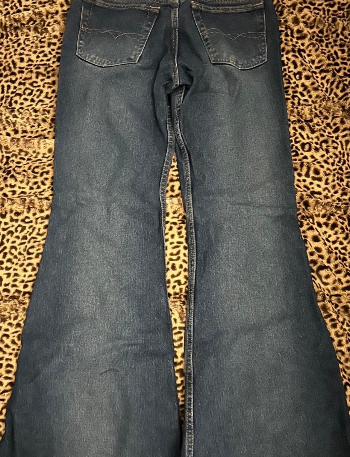 2000s Lei Flared Low Rise Jeans