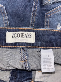 Y2K Floral Embroidered Denim Shorts