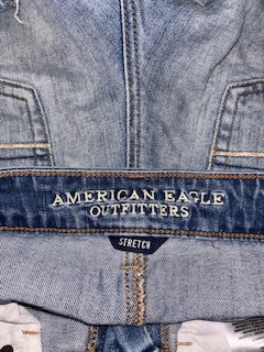American Eagle Distressed Hi-Rise Festival Shorts