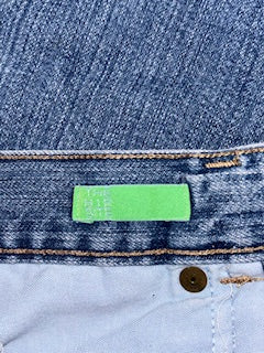 Italian Y2K Denim Mini Skirt