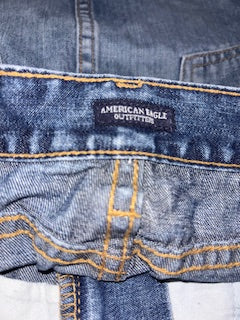 American Eagle Y2K Denim Mini Skrt