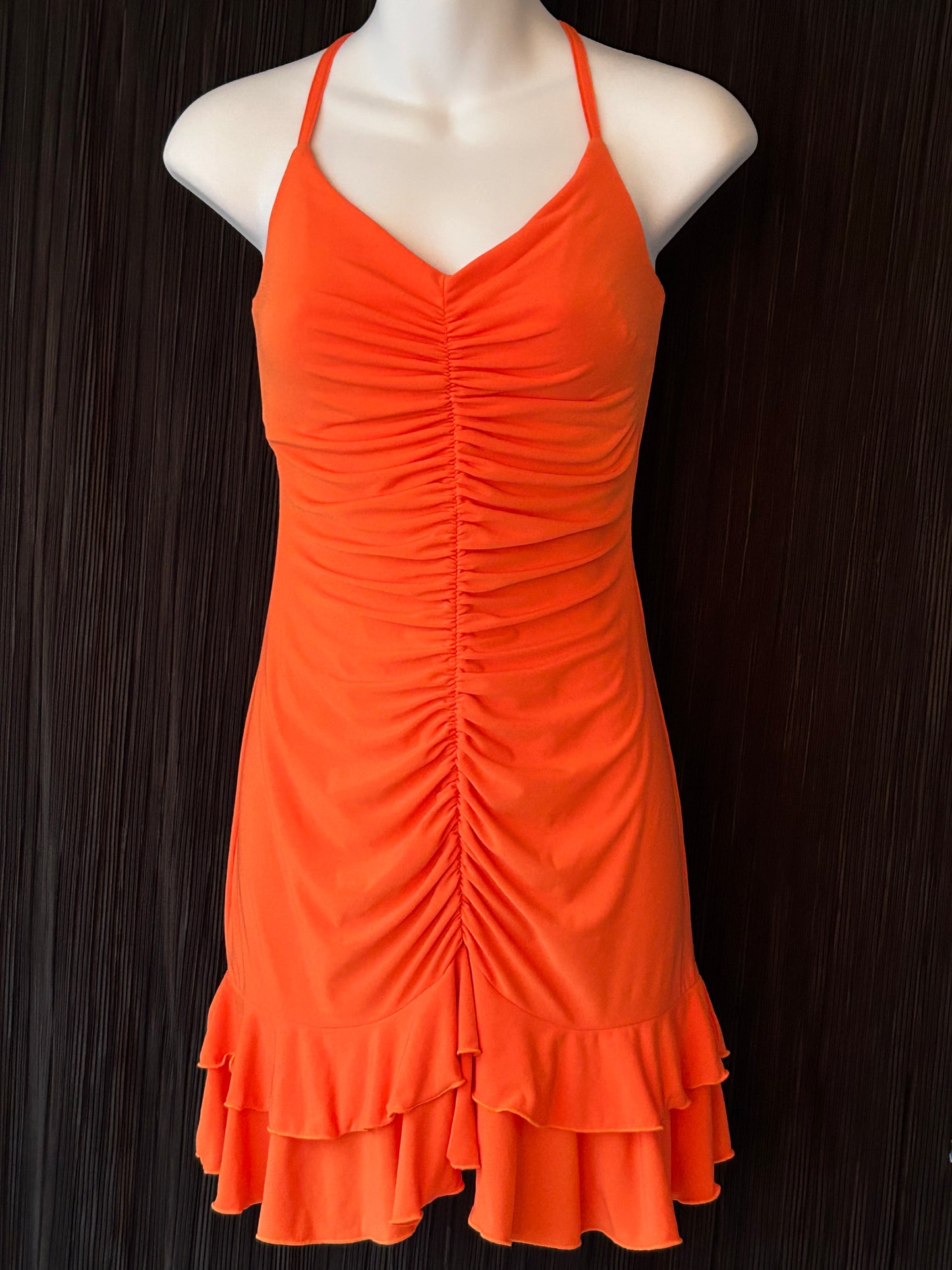 90s / Y2K Orange Venus Dress Size S/M