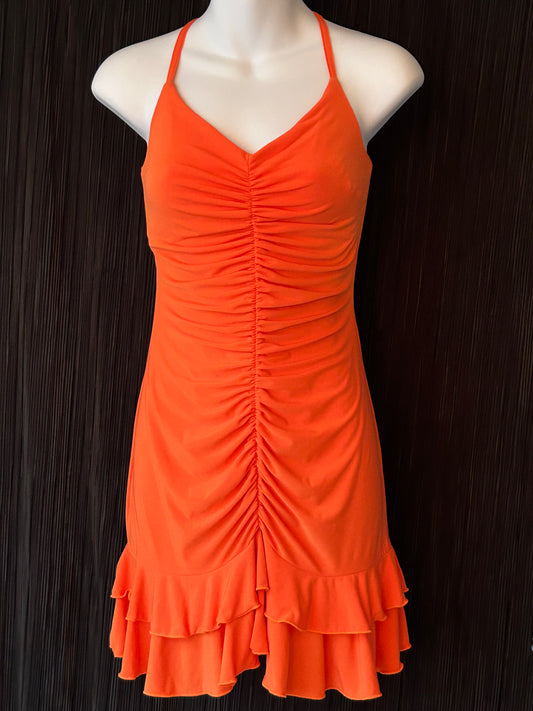 90s / Y2K Orange Venus Dress Size S/M
