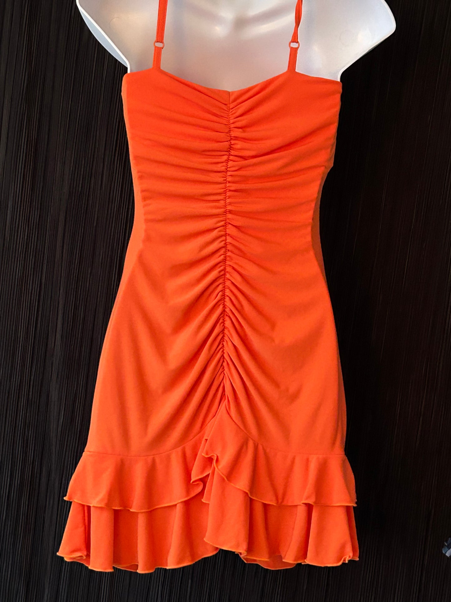 90s / Y2K Orange Venus Dress Size S/M