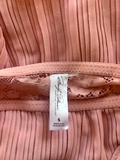 CANCER COLLECTION Pink Babydoll Lingerie Top