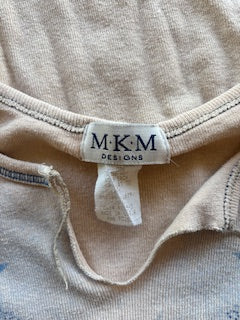 CANCER COLLECTION Vintage M.K.M Designs Long Sleeve Top