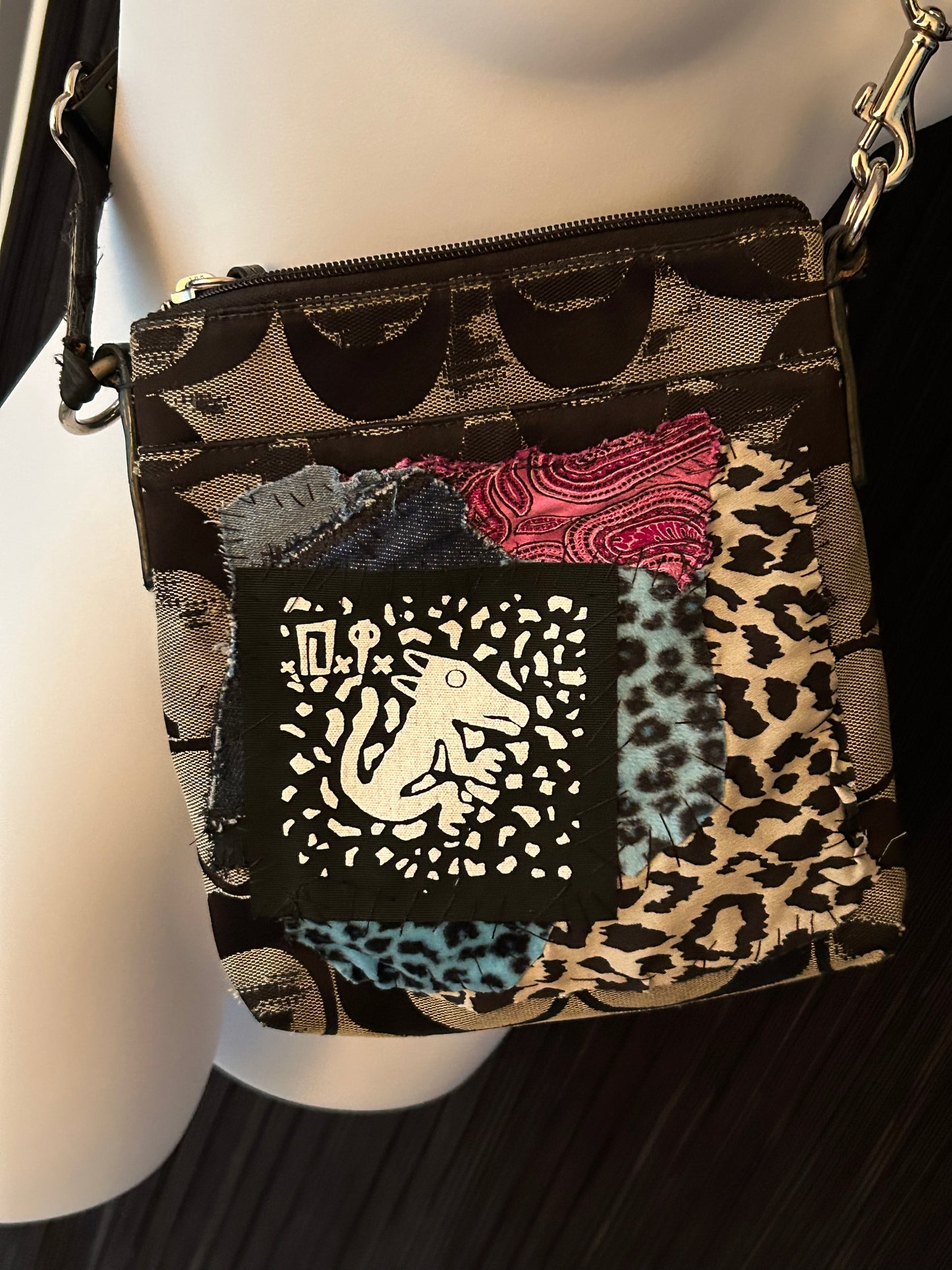 3PM Clothing 1/1 Coach Upcycled Patchwork Purse