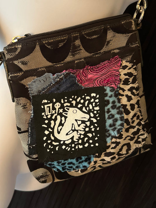 3PM Clothing 1/1 Coach Upcycled Patchwork Purse