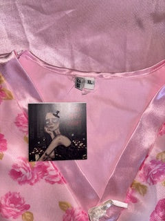 Pink Floral Blouse