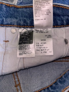 501 Levi Distressed Shorts