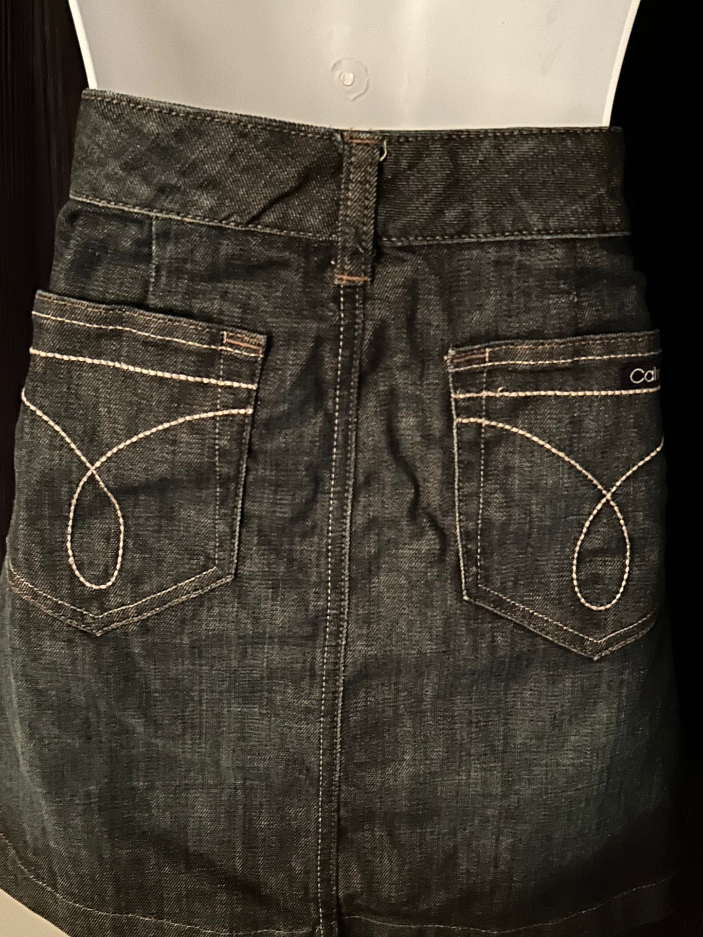 1990s Calvin Kein Mini Skirt - Size M