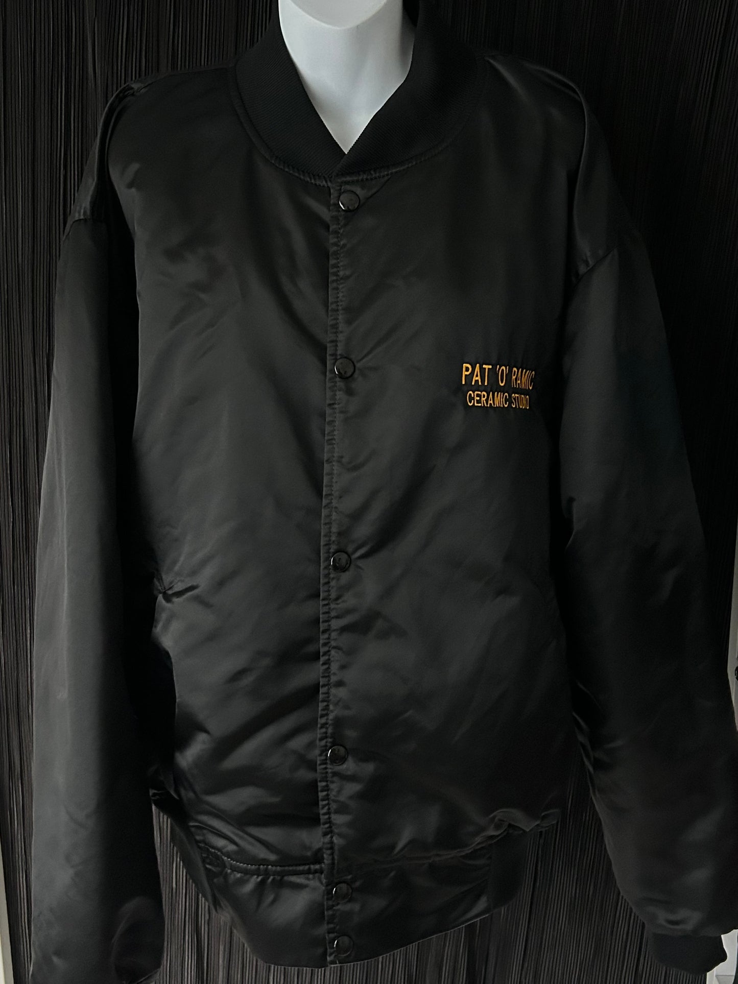 Custom Vintage 1970s / 1980s Zip-Up Varsity Jacket - Size 3XL