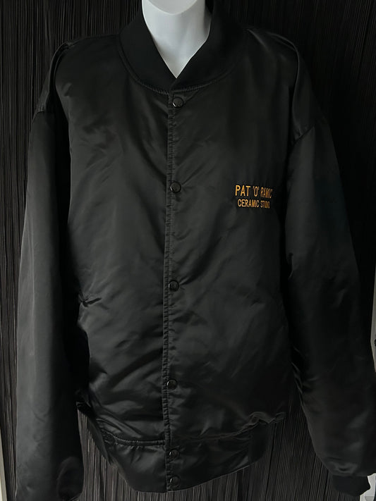 Custom Vintage 1970s / 1980s Zip-Up Varsity Jacket - Size 3XL