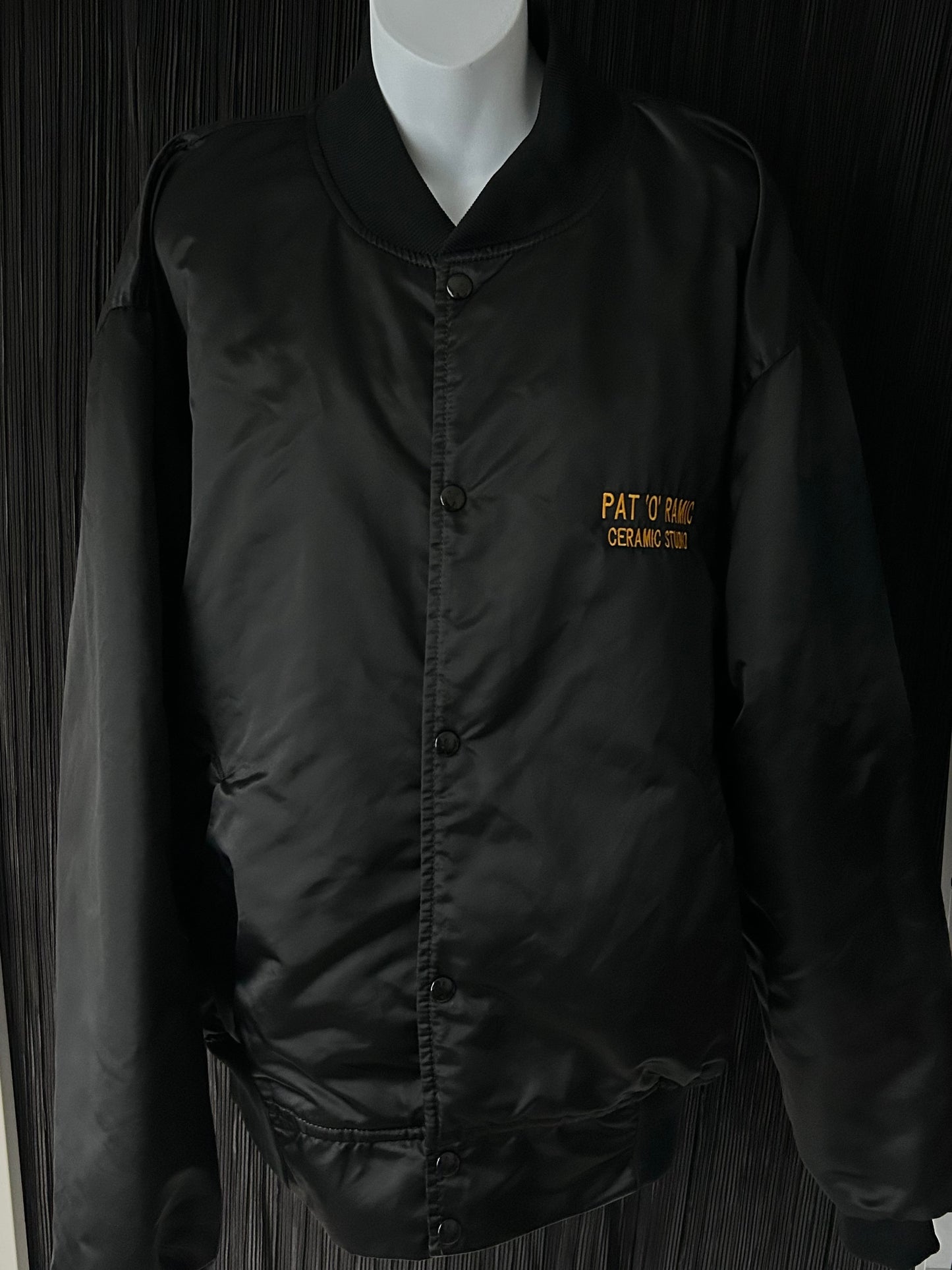 Custom Vintage 1970s / 1980s Zip-Up Varsity Jacket - Size 3XL