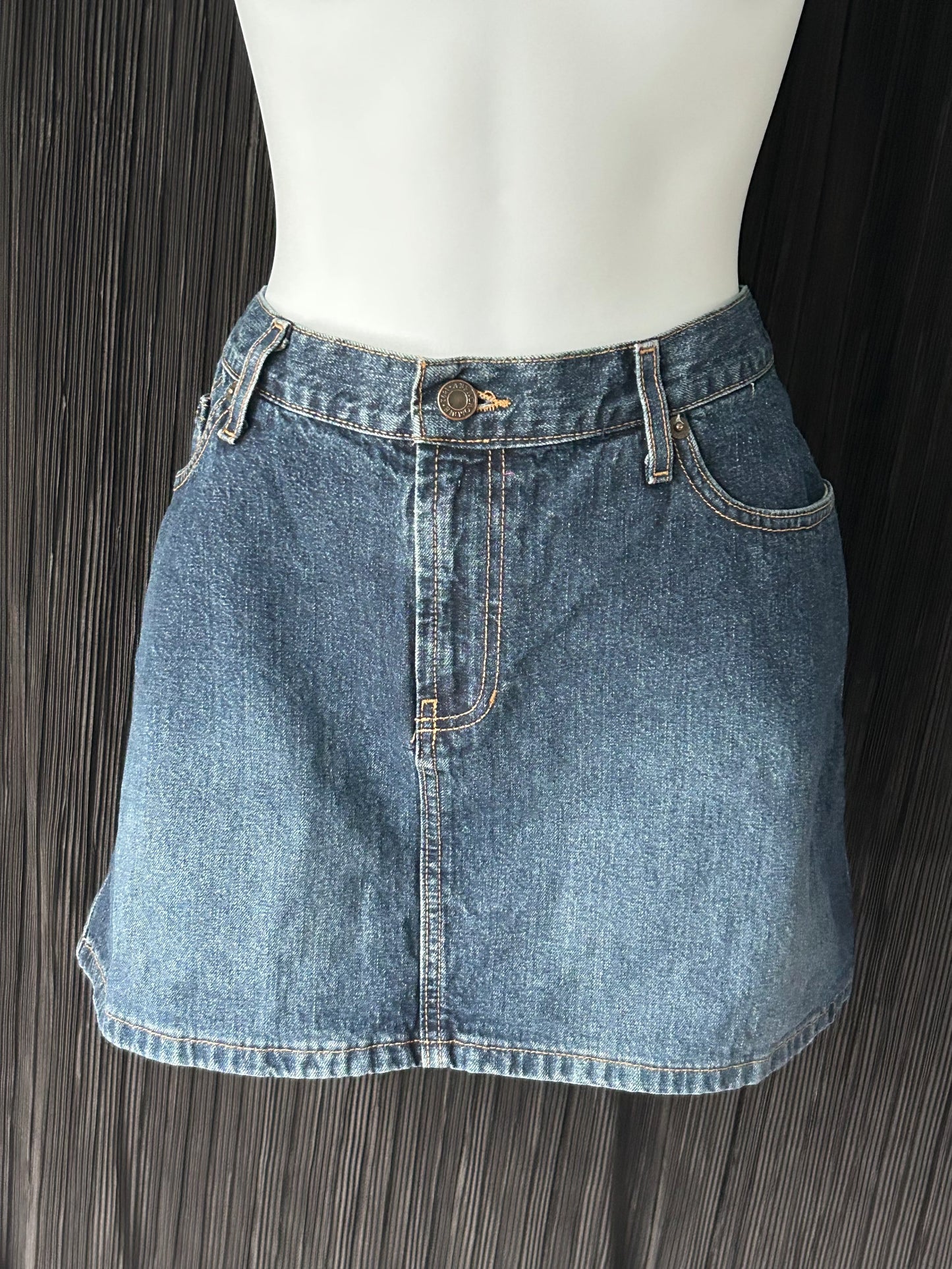 A&F Y2K Blue Denim Mini Skirt -  Size 10