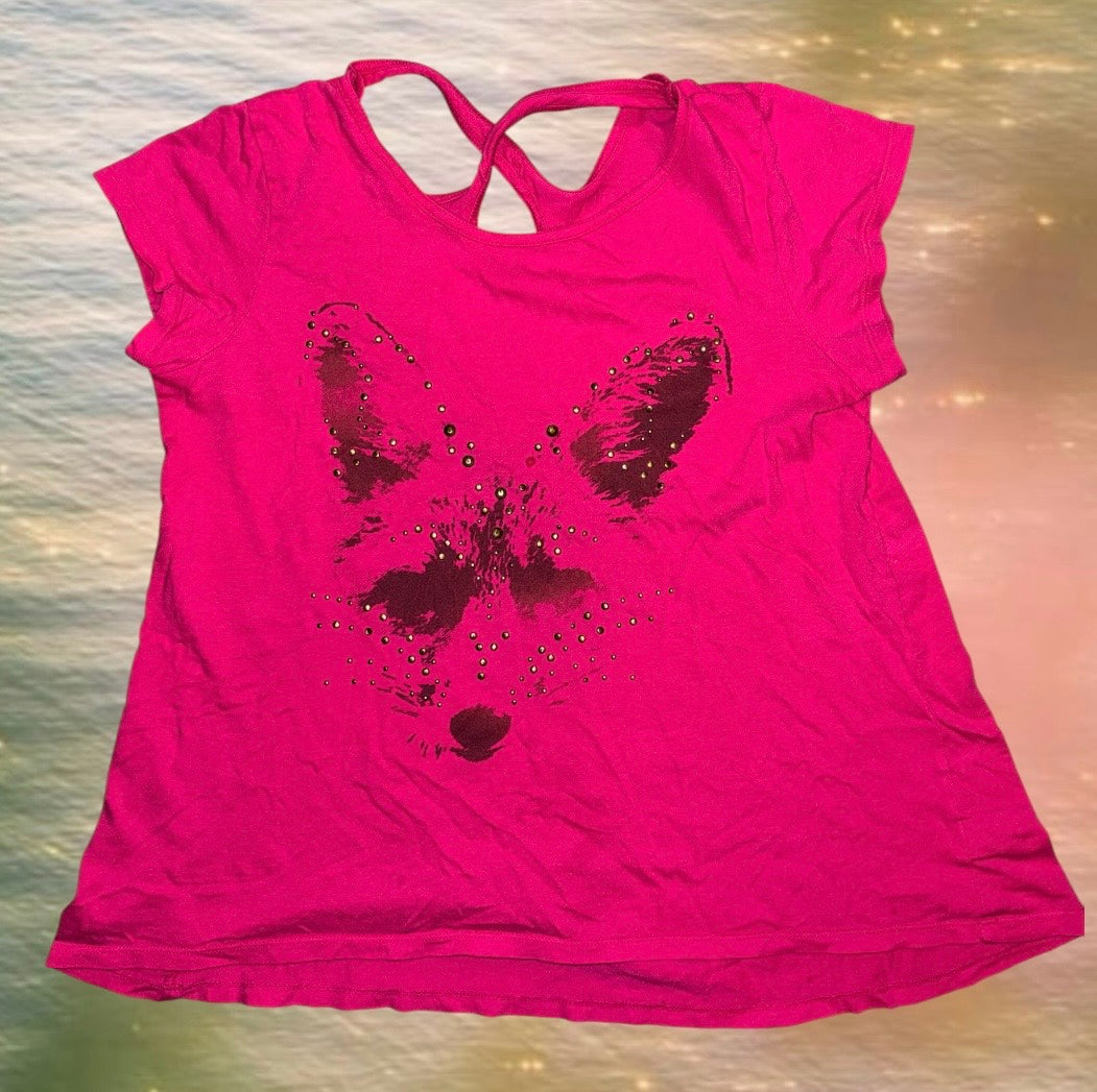 Y2K Pink Graphic Top