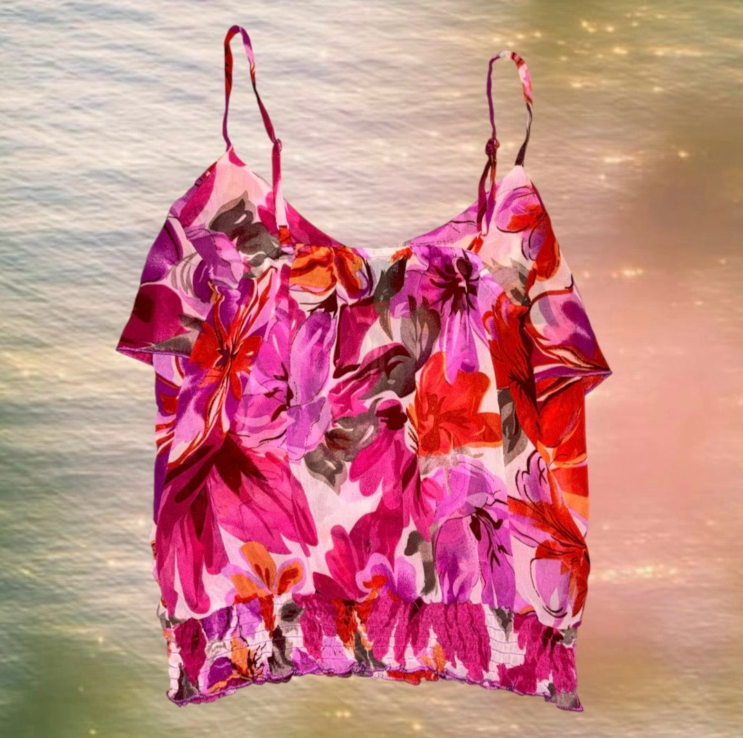 Wetseal Tropical Blouse