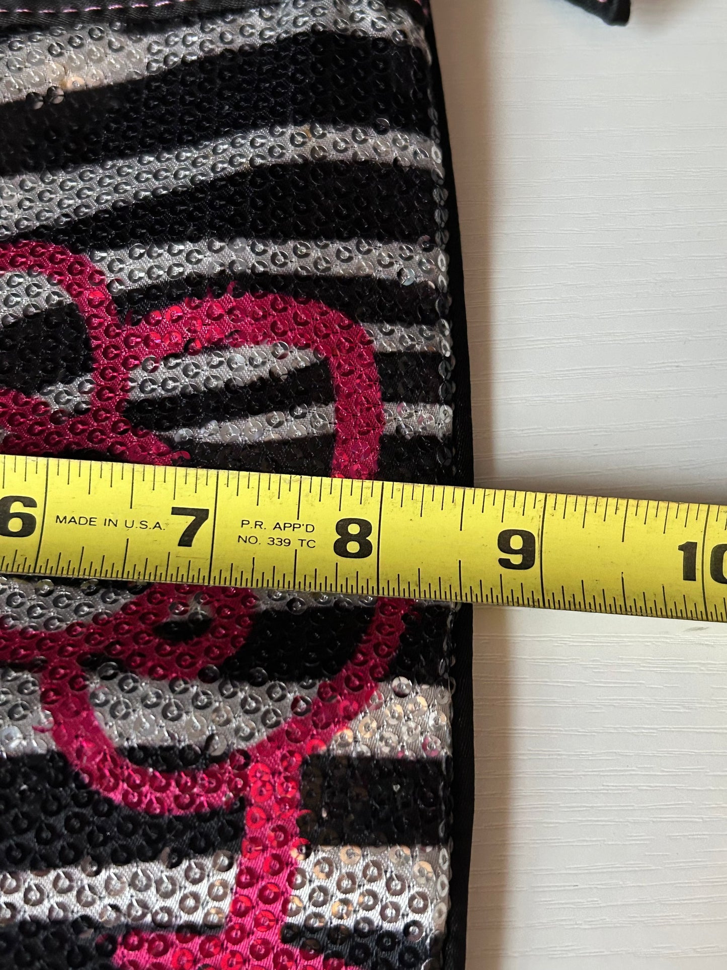 Hello Kitty Sequined Black Purse