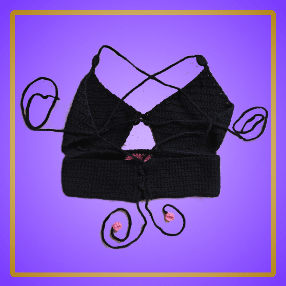 bad bunny bralette top