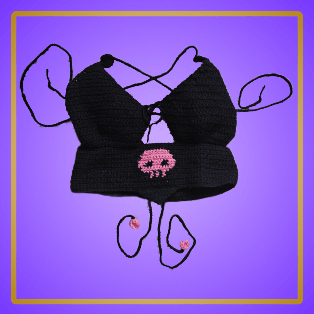 bad bunny bralette top