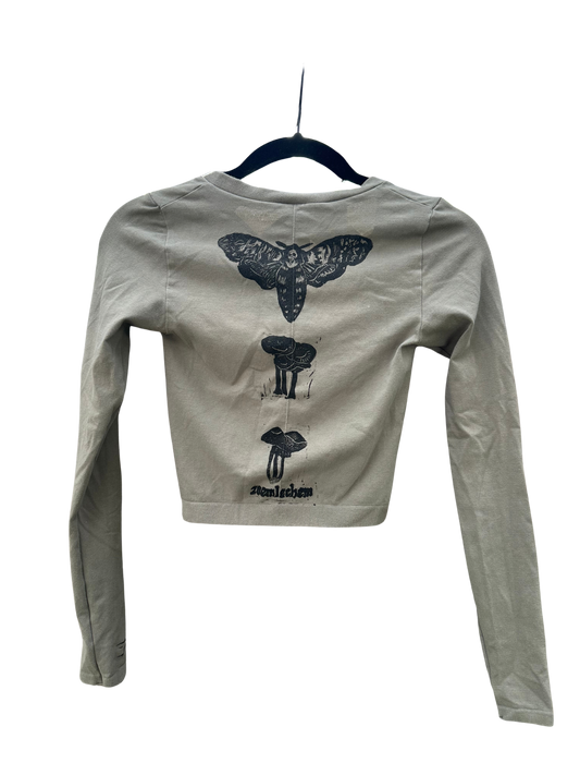 olive gymshark long sleeve