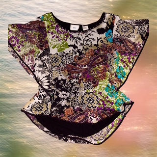 Poncho Short Sleeve Blouse