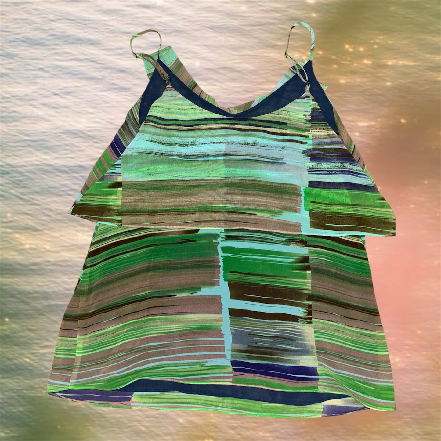 Green Layered Cami