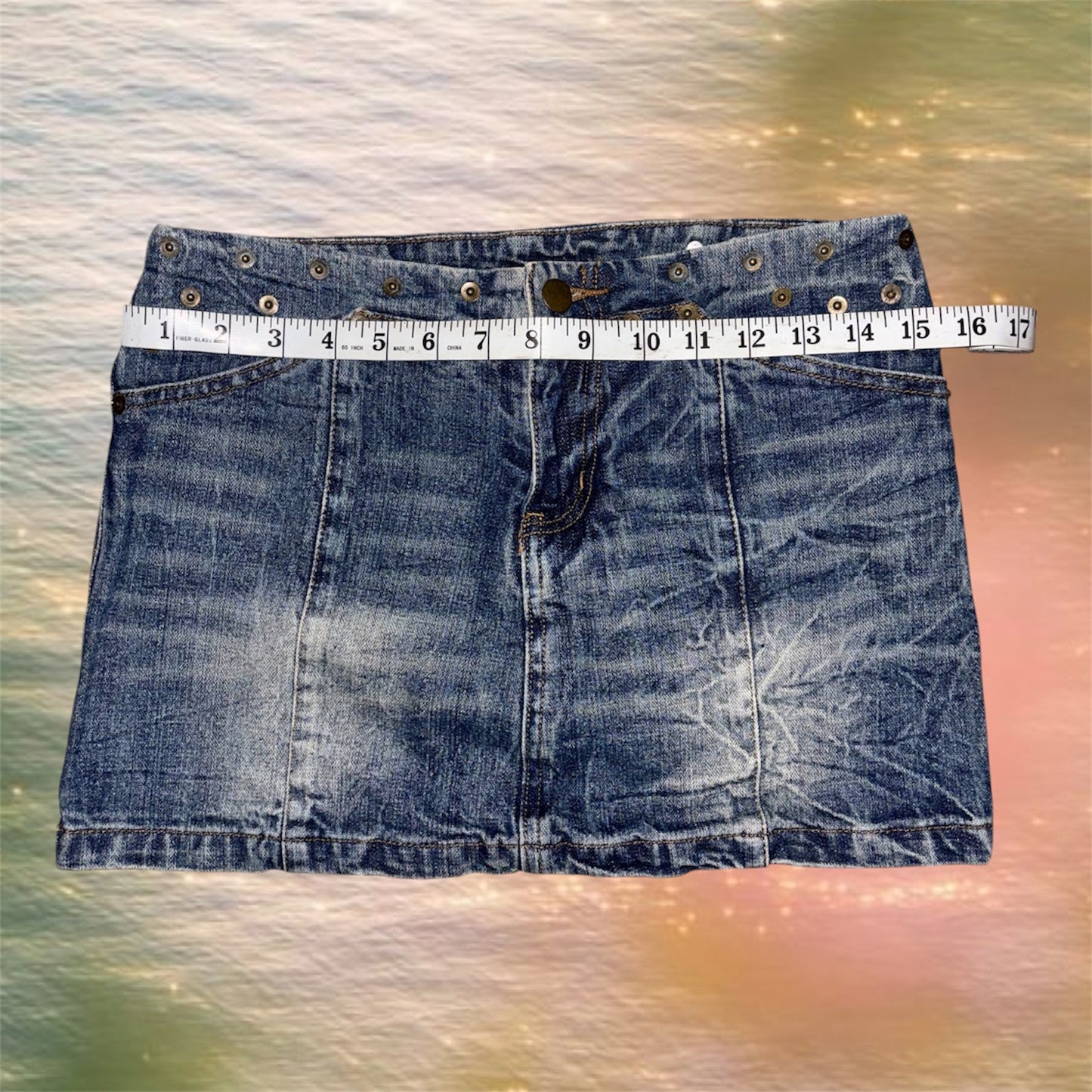 Y2k Denim Mini Skirt