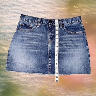 American Eagle Y2K Denim Mini Skrt