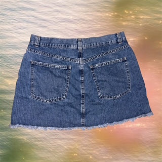 Italian Y2K Denim Mini Skirt
