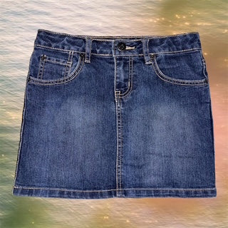 Y2K Denim Mini Skirt