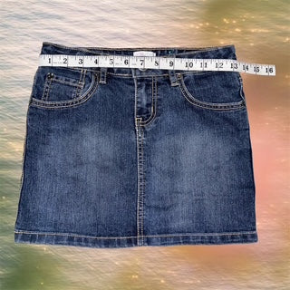 Y2K Denim Mini Skirt