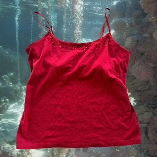 CANCER COLLECTION Red Tank Top