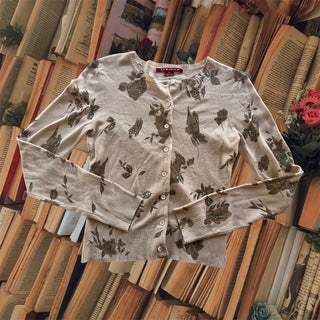 CANCER COLLECTION J.J. Basic Button Up Sweater