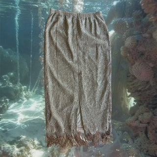CANCER COLLECTION Midi Fringe Skirt