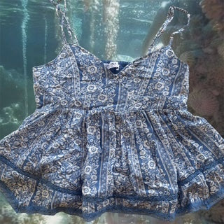 CANCER COLLECTION Flowy Babydoll Top