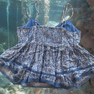 CANCER COLLECTION Flowy Babydoll Top