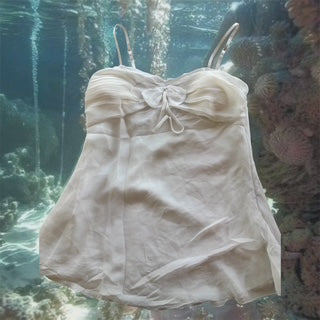 CANCER COLLECTION White Flowy Top