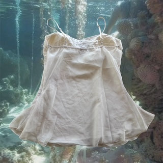 CANCER COLLECTION White Flowy Top