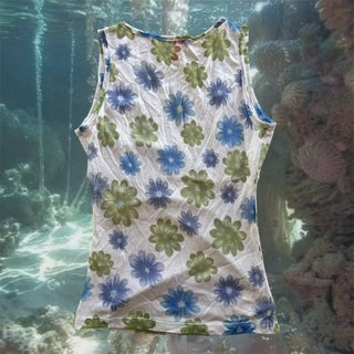 CANCER COLLECTION Vintage Floral Top