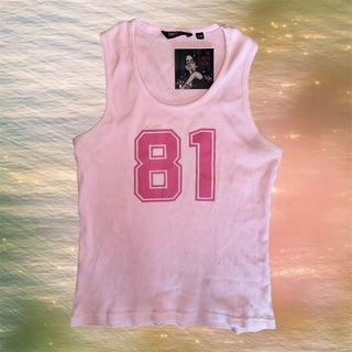 Y2K Guess Jeans Pink tank Top