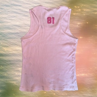 Y2K Guess Jeans Pink tank Top