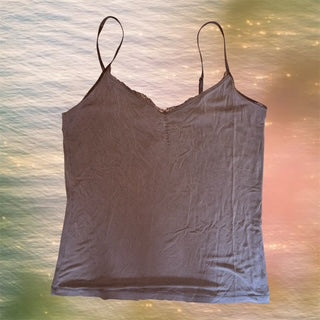 Brown Y2K Tank Top