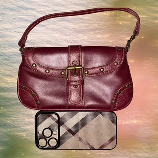 Y2K Mini Buckle Shoulder Bag