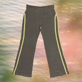 Y2K Green Track Sweat Pants