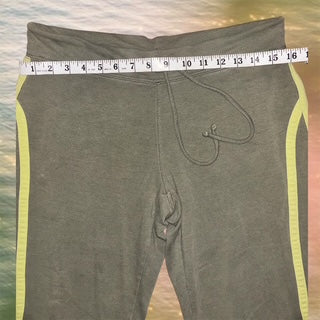 Y2K Green Track Sweat Pants