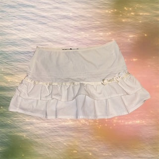 White Mini Skirt